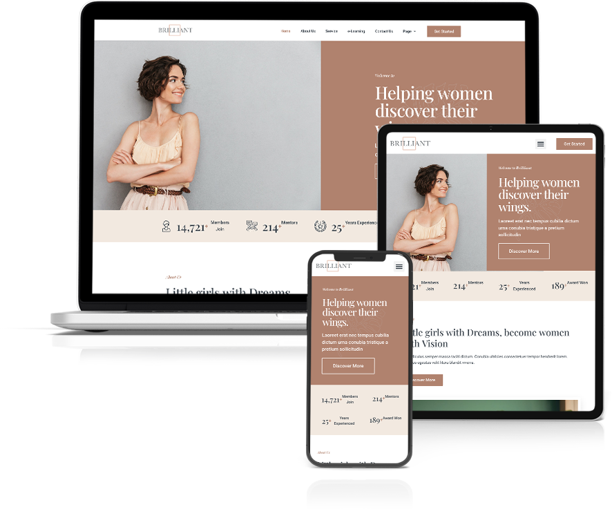 Stunning Website for less than a coffee a day