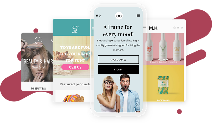 Fully mobile on phones and tablets